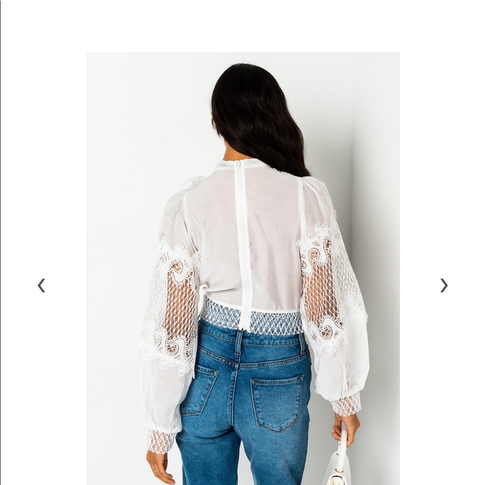 Fashion White Blouse